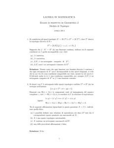 Topologia - Matematica e Informatica