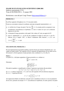 Problema 1 - Matematica.it