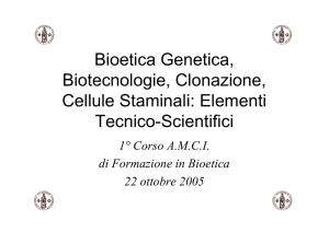 I Test Genetici - Centro Bioetica