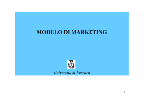 Lezione 4_Funzione Marketing