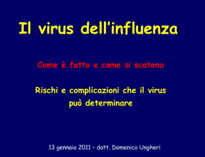 virus influenzale - Uni