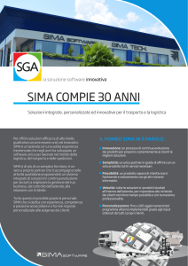 SIMA COMPIE 30 ANNI