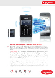 M-payments - Ingenico Italia