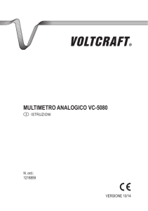 multimetro analogico vc-5080