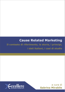Cause Related Marketing - Eccellere