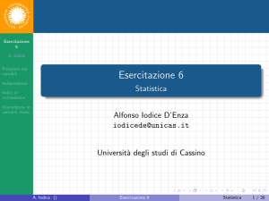 Esercitazione 6