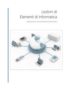 Lezioni di Elementi di Informatica