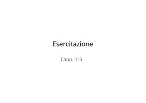 Esercitazione 1 [Sola lettura]