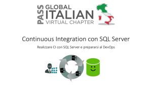 Continuous Integration con SQL Server