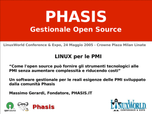 Phasis Gestionale Open Source