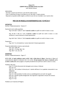 per chi in pagella in matematica ha 7 o più di 7