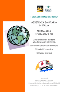 Assistenza Sanitaria in Italia per stranieri