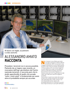 Alessandro Amato racconta: Prevedere i terremoti