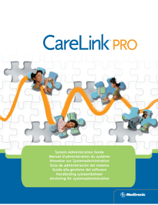 CareLink Pro System Administrator Guide