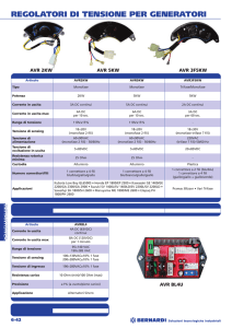 regolatori di tensione per generatori