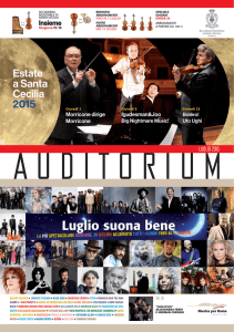 Scarica il PDF - Auditorium Parco della Musica