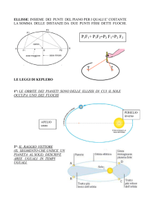 Leggi dell`astronomia - Istituto Comprensivo Lari