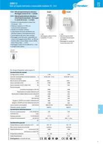 K SERIE 13 Relè ad impulsi elettronico e monostabile modulare 10