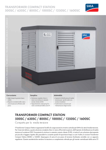 TRANSFORMER COMPACT STATION 500SC / 630SC