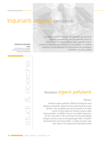 Inquinanti organici persistenti - ENEA