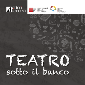 brochure teatro sotto il banco