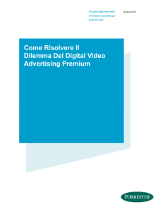 Come Risolvere Il Dilemma Del Digital Video