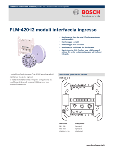 FLM‑420‑I2 moduli interfaccia ingresso