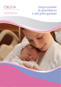 Depressione in gravidanza e nel post-partum