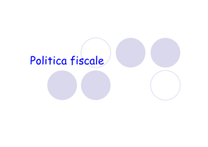 Politica fiscale - Servizio di Calcolo