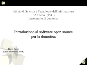 Introduzione al software open source per la domotica