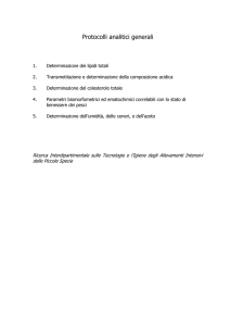Allegato 4. Protocolli analitici generali [PDF