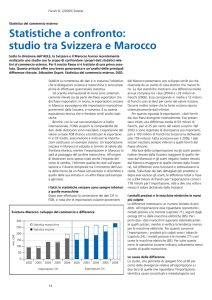 Statistiche a confronto studio tra Svizzera e Marocco (PDF, 163 kB
