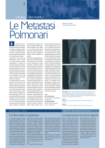 Le Metastasi Polmonari