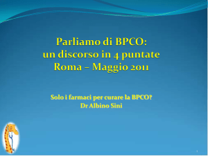 Scuola bpco - Associazione Italiana Pazienti BPCO