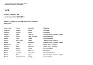 Elenco diplomati Master SM