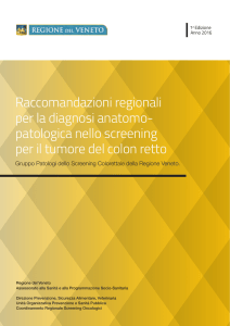 Raccomandazioni regionali per la diagnosi