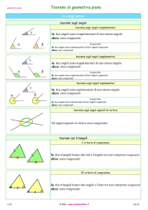 Teoremi di geometria piana