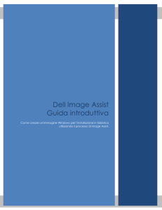 Dell Image Assist Guida introduttiva