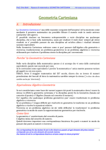 Geometria Cartesiana - RIPasso di MATematica