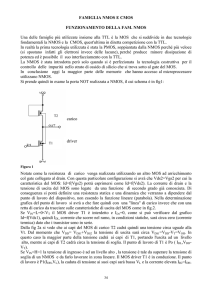 FAMIGLIA NMOS E CMOS FUNZIONAMENTO DELLA FAM. NMOS