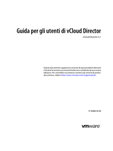 vCloud Guida Utente (it)