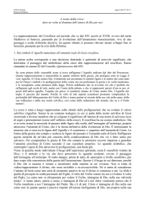 L`uomo della croce: dare un volto al dramma dell`amore di Dio per