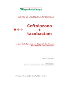 Ceftolozano + tazobactam - Salute Emilia-Romagna