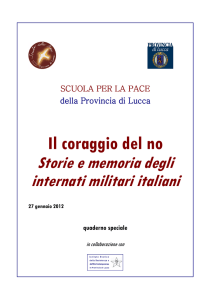 Quaderno speciale internati militari italiani