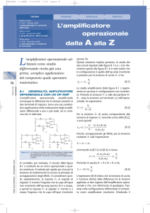 L`amplificatore operazionale dalla A alla Z