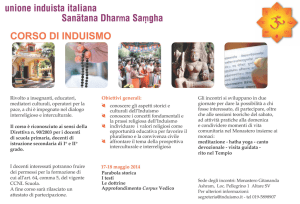 unione induista italiana Sanatana Dharma SaJ!lgha