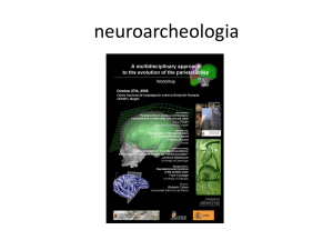neuroarcheologia - unisalento – scienze della formazione