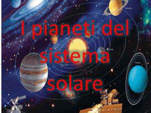 i pianeti del sistema solare