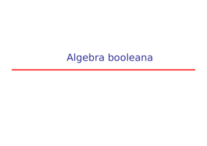 Algebra Booleana