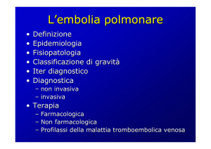 Embolia Polmonare - Cuorediverona.it